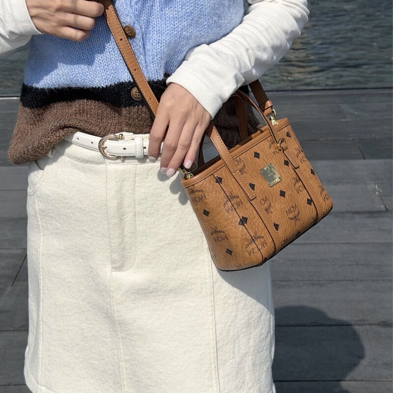 Mc's New Ultra-Mini Vegetable Basket Printed Tote Shopping Bag, Versatile for Commuting and Casual Use, Single Shoulder Crossbody Tote Bag