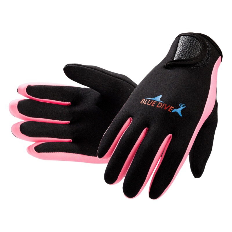 Surfing gloves thin 1.5mm wear-resistant swimming snorkeling drifting pulp board gloves warm water winter swimming warm