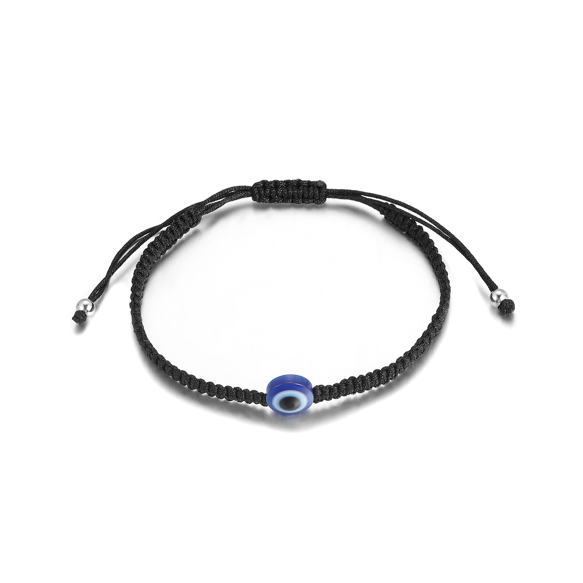 Hand Woven Devil's Eye Personality Adjustable Hand Rope Evil Eye bracelet_voghion.com