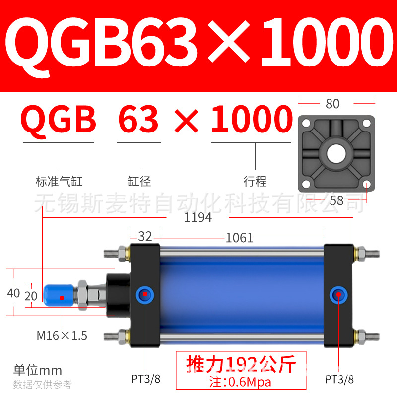 ֱQGB 125X100160X200׾׼ɵ