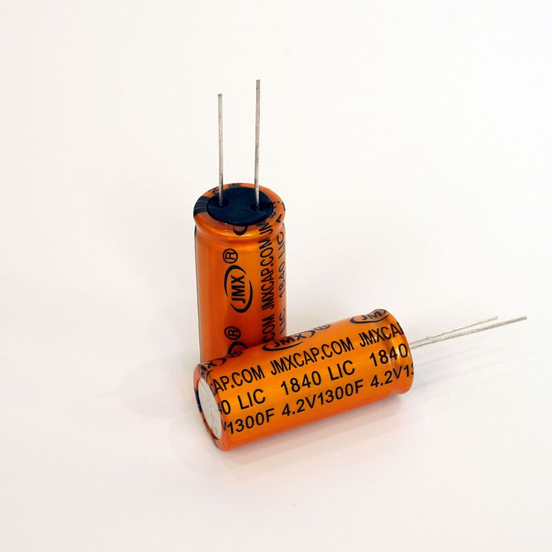 Super Capacitor 3.8V/4.2V 1300F Lithium Ion Capacitor 18400 High Energy Farad Capacitor 650mAh