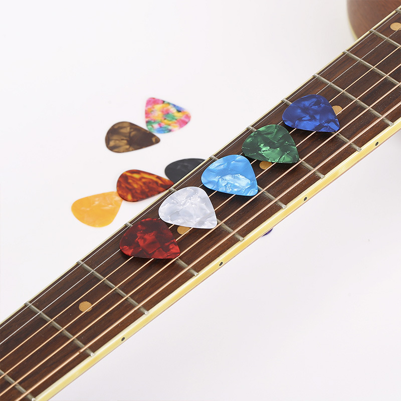 Guitar pick Folk guitar Celluloid pick 0.71 electric guitar pick ABS acoustic guitar pick Sweep