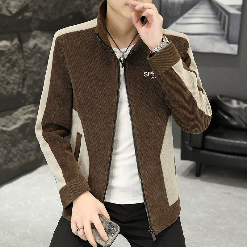 Демисезонная осенняя универсальная трендовая куртка для отдыха, slim fit