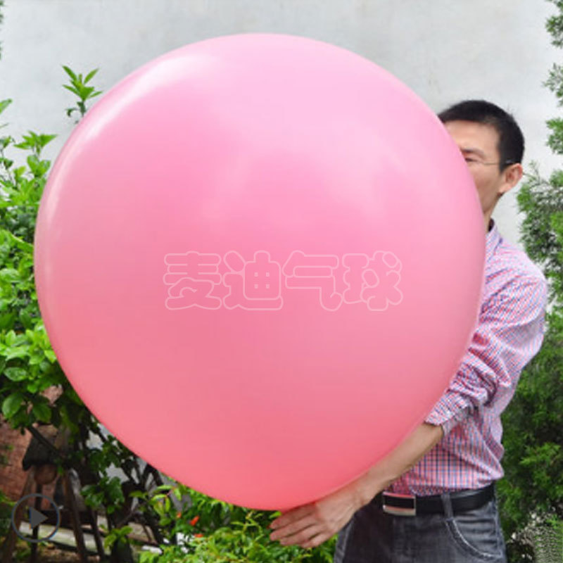 36inch Large Flat Balloons, Size 70, 25g, for Wedding Decoration, Latex, Large Flat, Ktv Bar Decoration, Thickened, Inflatable