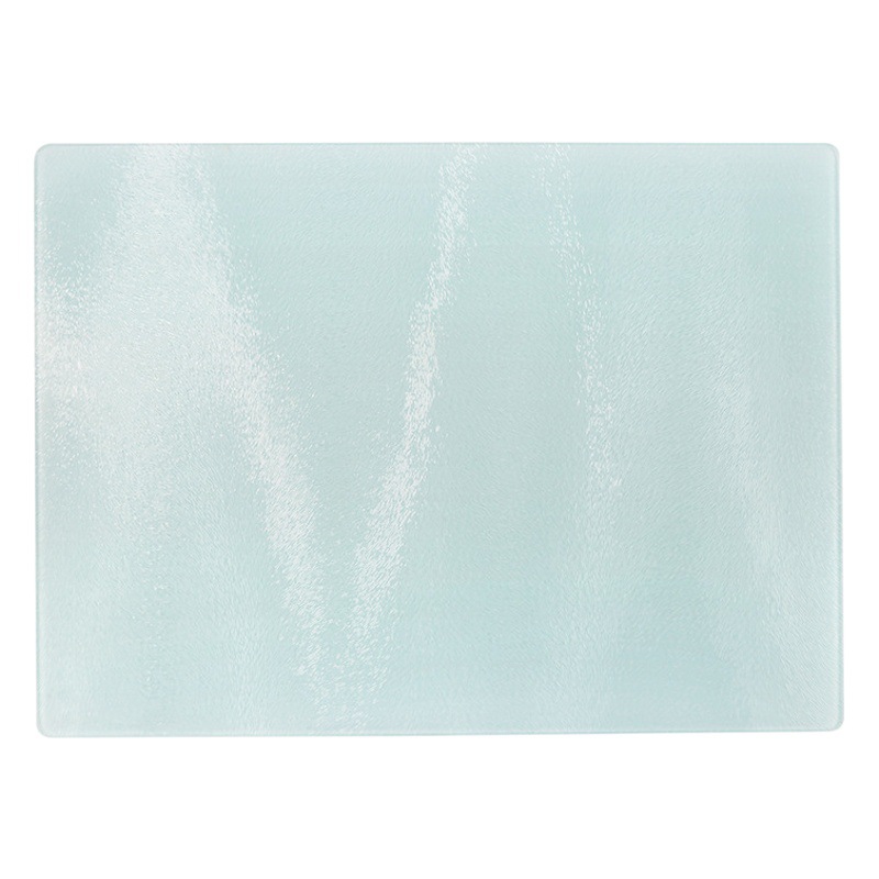 Tablero de corte de vidrio de impresión de transferencia de calor Tablero de corte de vidrio templado Tablero de corte de superficie de oro rectangular Tablero de corte de vidrio en blanco de sublimación