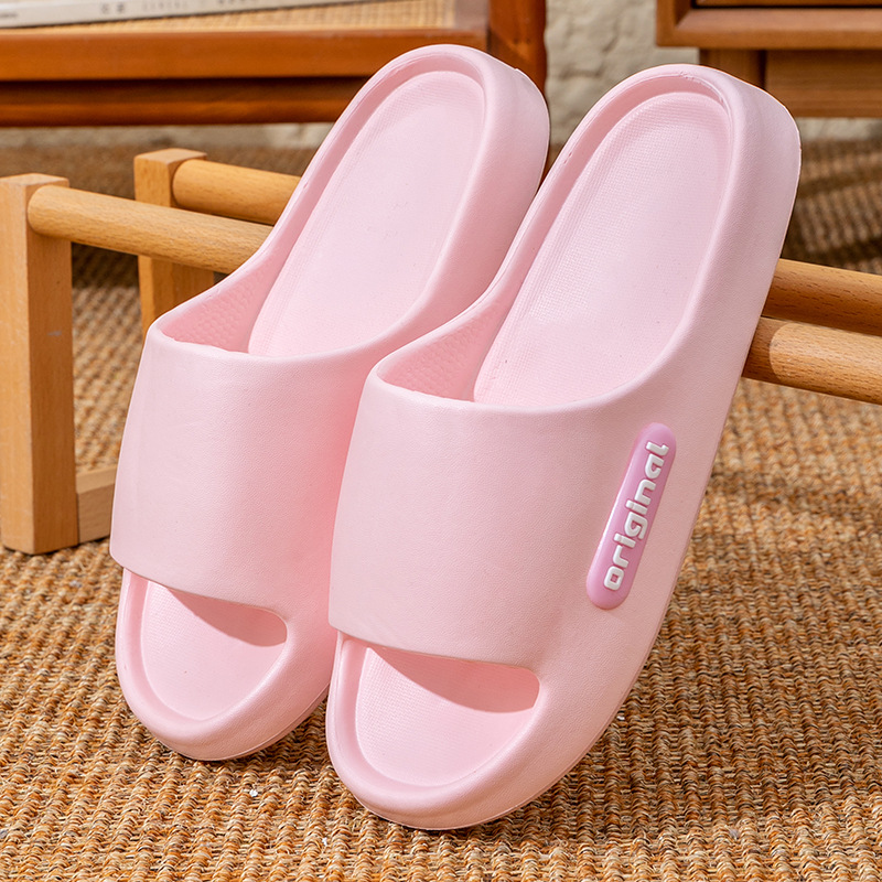 Slippers for Women Summer Home Bath Bathroom Home Non-Slip Eva Couple Big Red Non-Stinky Feet Sandals for Men