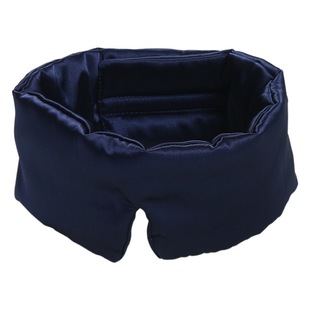 Japanese-style long eye mask sleep shading not tight ear all-inclusive eye mask artificial silk widened and lengthened comfortable large eye mask