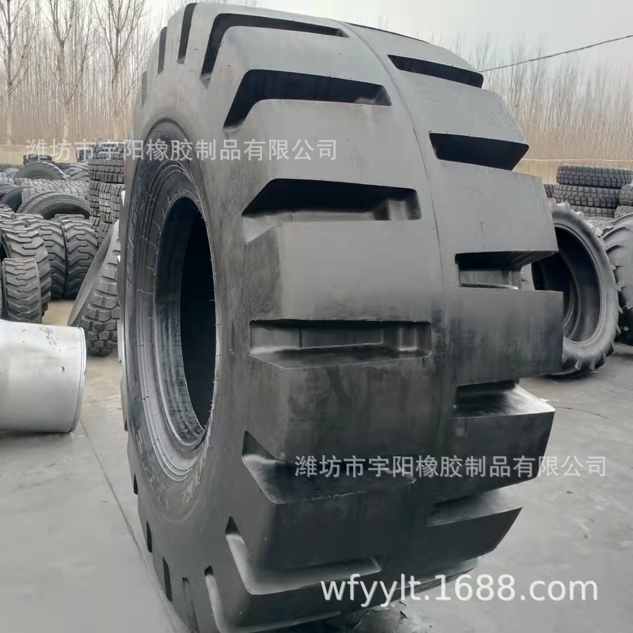 装载机工程轮胎37.25-35  真空宽基轮胎