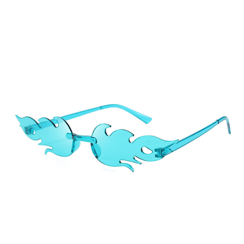 Gafas de sol llama color caramelo para baile y espectáculos