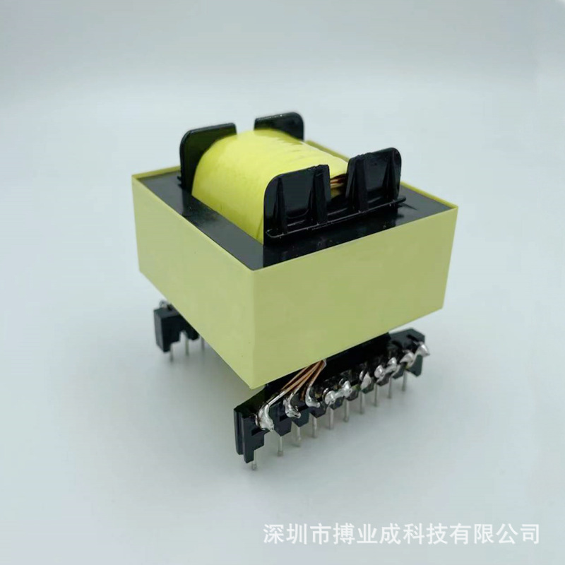 EE55卧式10+10纯铜绕制高频大功率变压器电源变压器逆变器变压器