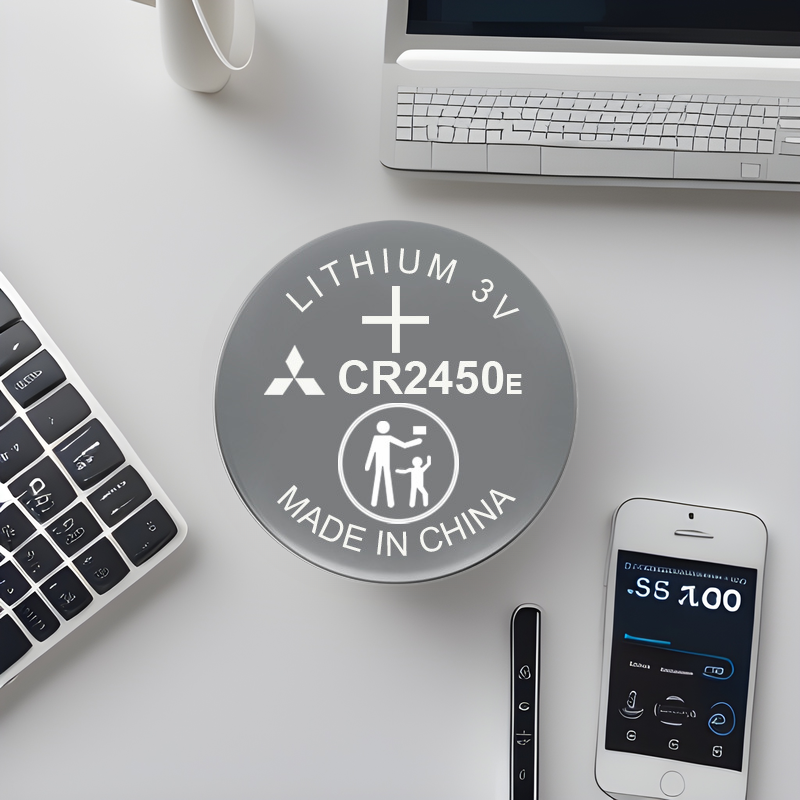 Mitsubishi 原装日本三菱CR2450电池 三菱纽扣电池 三菱CR2450