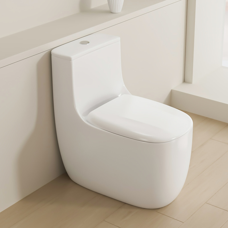 inodoro tipo sifón de ultra-turbón inodoro de hotel doméstico inodoro de bombeo inodoro de bombeo de fábrica de Chaozhou inodoro integrado