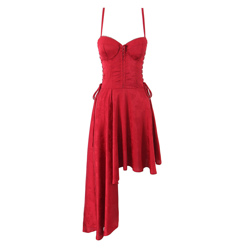 2025 Spring and Summer New Mermaid Ji Ruffled Sling dress Birthday Cocktail Dress