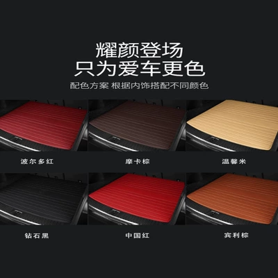 Trunk Mat: Leather Trunk Mat
