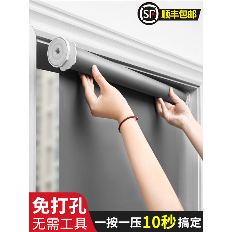 Retractable roller blinds