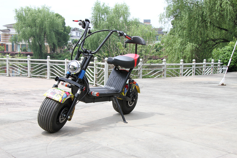 Harley-Style Electric Scooter, Small Harley-Style Electric Scooter, 48V Harley-Style Scooter, Citycoco Harley