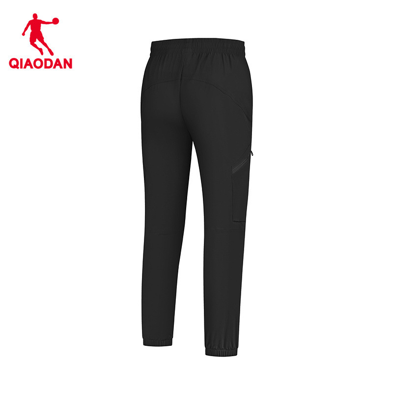 Jordan Ice-Feel Lightweight Stretch Basketball Sports Cuffed Woven Long Pants for Men 2025 Summer New Cropped Pants