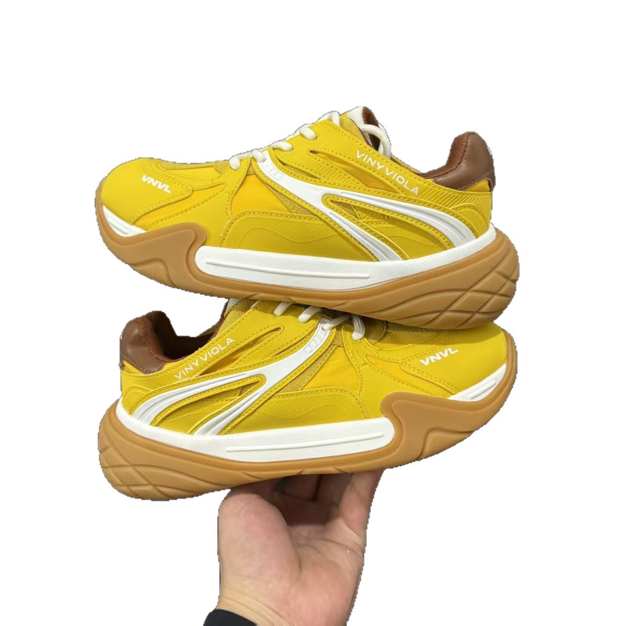 2025 Autumn New Fashionable Dad For Women, Thick Sole, Height Increasing, Lightweight, Comfortable, Versatile, Sports_vogvips.com