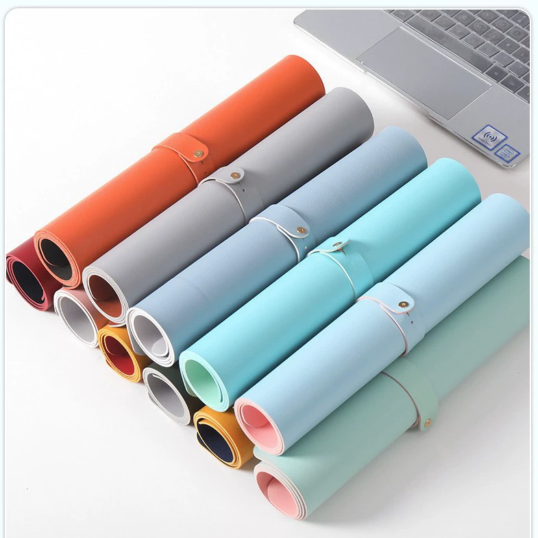 Негабаритный коврик для мыши на заказ оптом большой кожаный Настольный коврик для компьютерного стола офисный пустой коврик для мыши небольшого размера