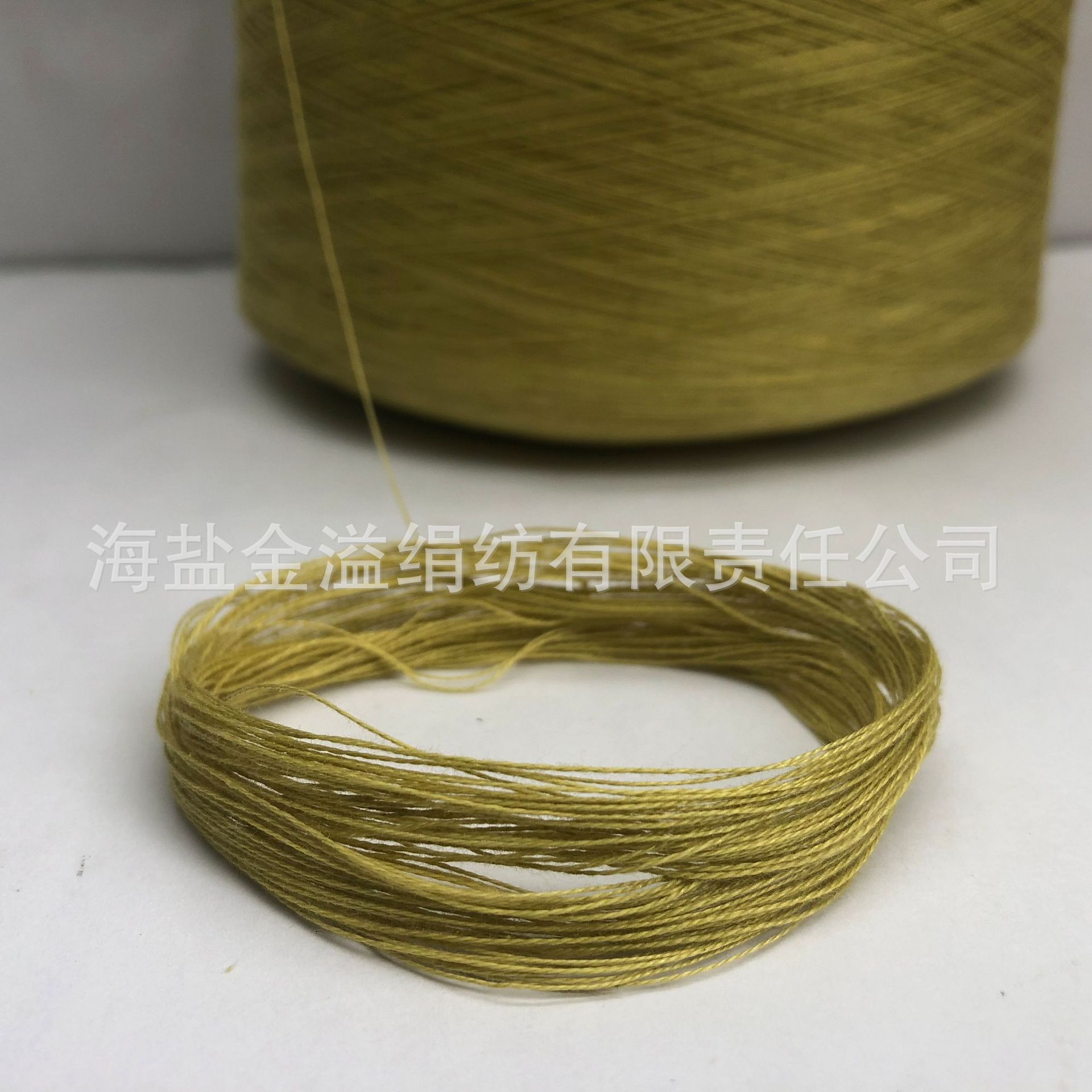 60公支2股 绢丝棉纱线5545 黄色现货 桑蚕丝棉纱真 丝棉混纺纱线-阿里巴巴