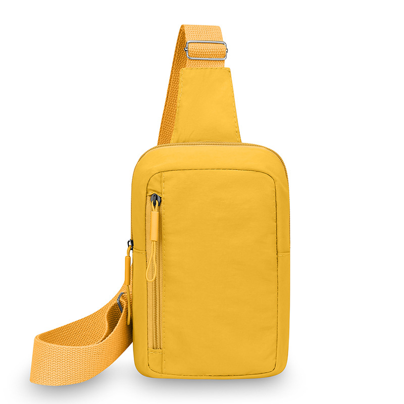 Nuevo bolso de pecho deportivo japonés transfronterizo versátil bolso de hombro de moda ligero al aire libre portátil de viaje móvil mochila