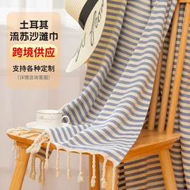 浴巾、沙滩巾;连帽浴巾;毛巾套装