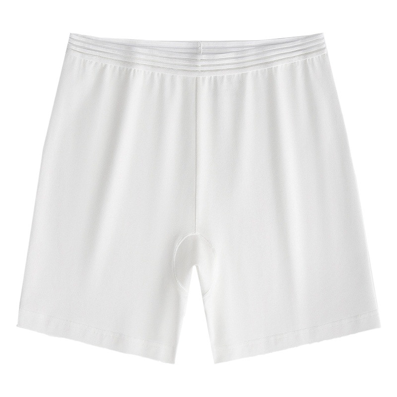 60 modal cuatro estaciones de las mujeres delgadas anti-rizado de algodón de fondo de cintura alta anti-exposición pantalones de seguridad en stock