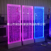 大型酒店气泡墙 水幕墙隔断墙 流水屏风水舞屏风 水景墙装修装饰