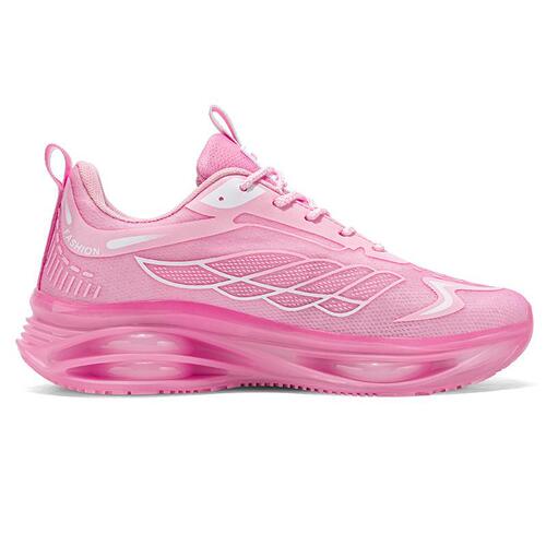 Air Cushion Plus Size Father's Shoes Women's New Arrival Breathable Mesh Casual Thick Sole Bright Color Fashion Sports Shoes 42
