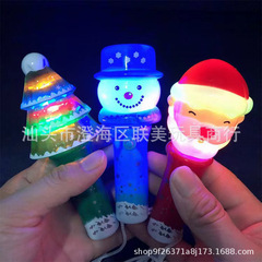 クリスマス発光棒ledフラッシュ棒クリスマス雪だるまクリスマスツリー単灯フラッシュ棒