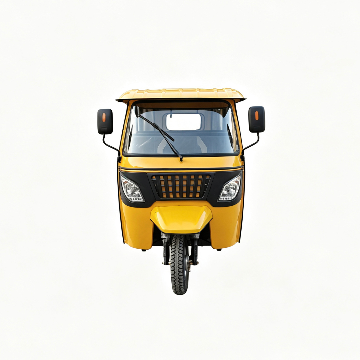 Passenger tricycle taxi, fuel-powered tricycle, multi-passenger tourist sightseeing tricycle, Bajaj tricycle