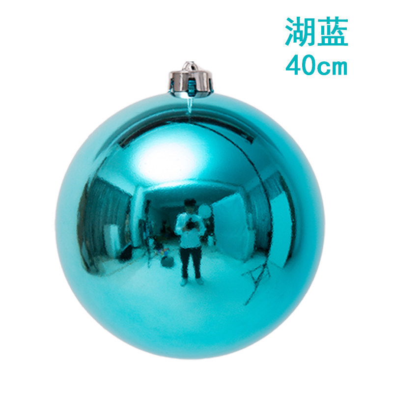 Bolas de Navidad brillantes bolas galvanizadas bolas de color bolas colgantes centro comercial bar techo árbol de Navidad decoración de bolas de dragón y tigre