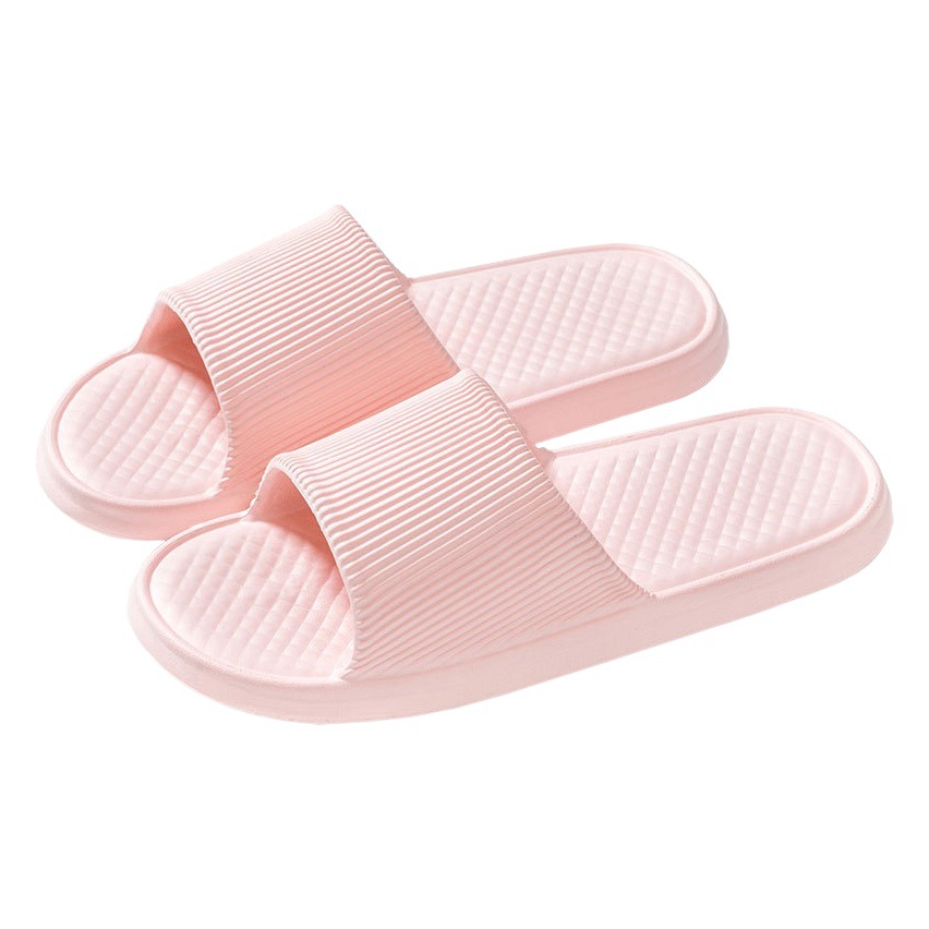 Simple household slippers women's summer indoor thick bottom non-slip bathroom Bath couple eva home slippers men