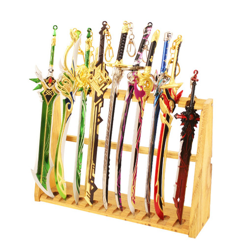 Peace Elite Peripheral 98K M24 Chicken Hunting Gun Set, Three Kingdoms Zhang Fei and Guan Yu Ancient Weapon Alloy Model