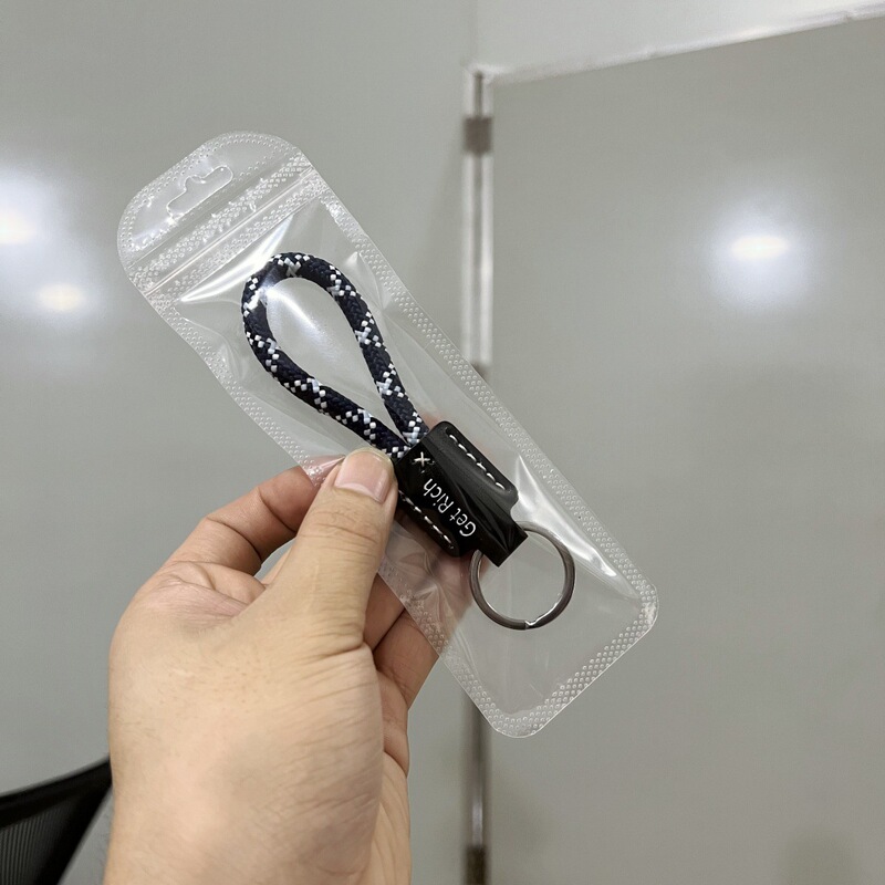 本革手作り編みひも自動車キーホルダー個性創意鍵ストラップ印刷可能図案文字メーカー卸売り|undefined