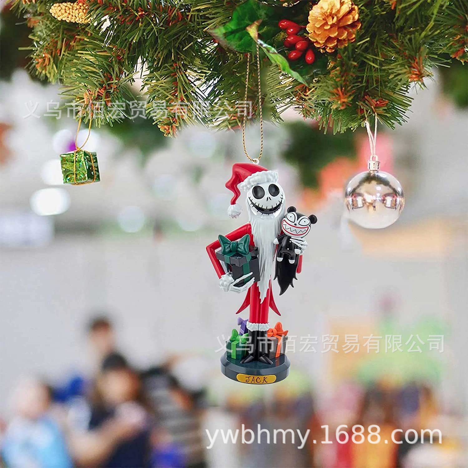 2022 nueva llegada divertido decoraciones de Navidad árbol de Navidad colgante decoración coche mochila colgante decoración del hogar