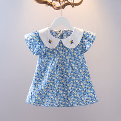 Summer 2022 New Small Floral Princess Dress Baby Girl Infant Girls' Fashion Trendy Korean Version Children's Dress