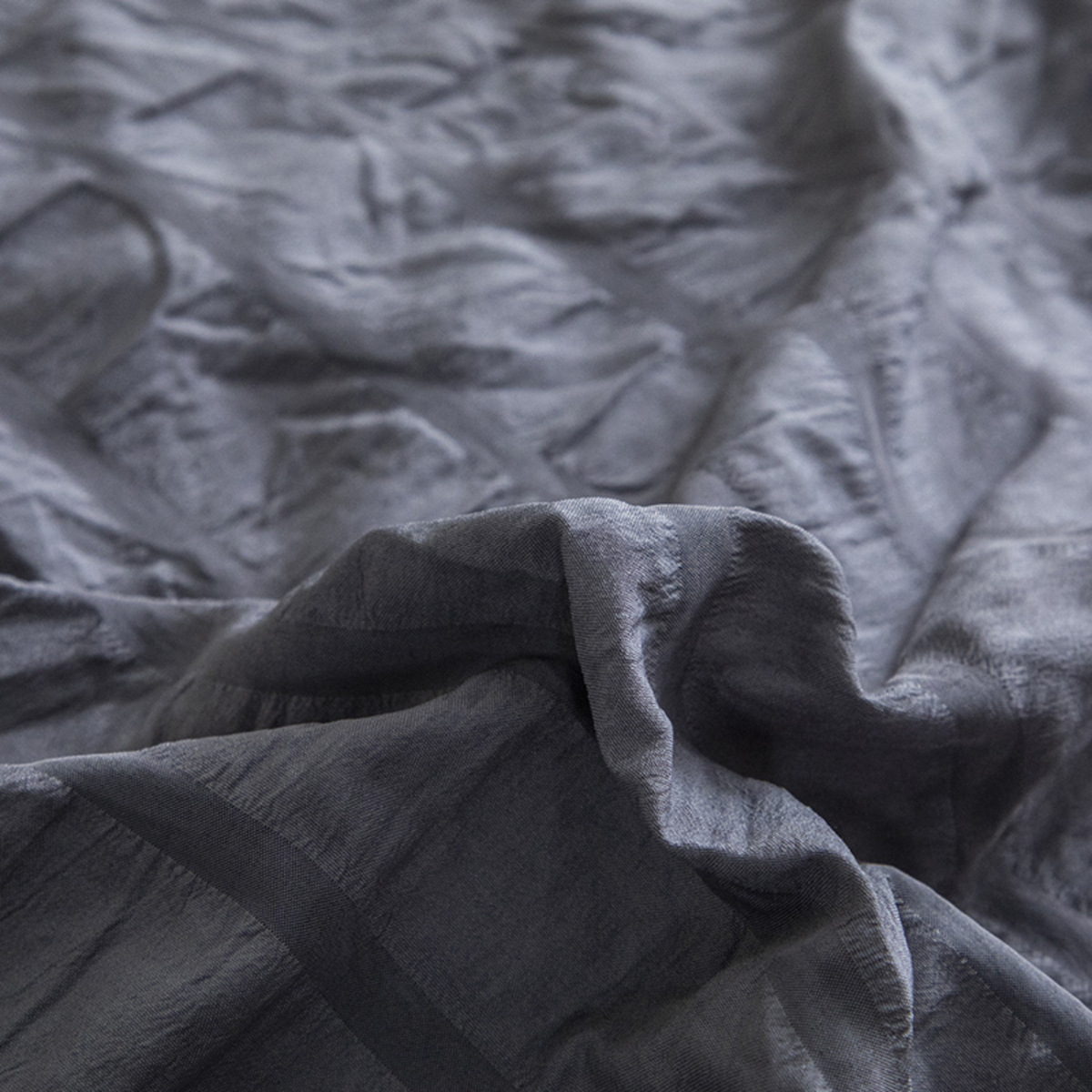 【亞馬遜專供】廠家直銷 2022新款 跨境 泡泡紗套件-深灰