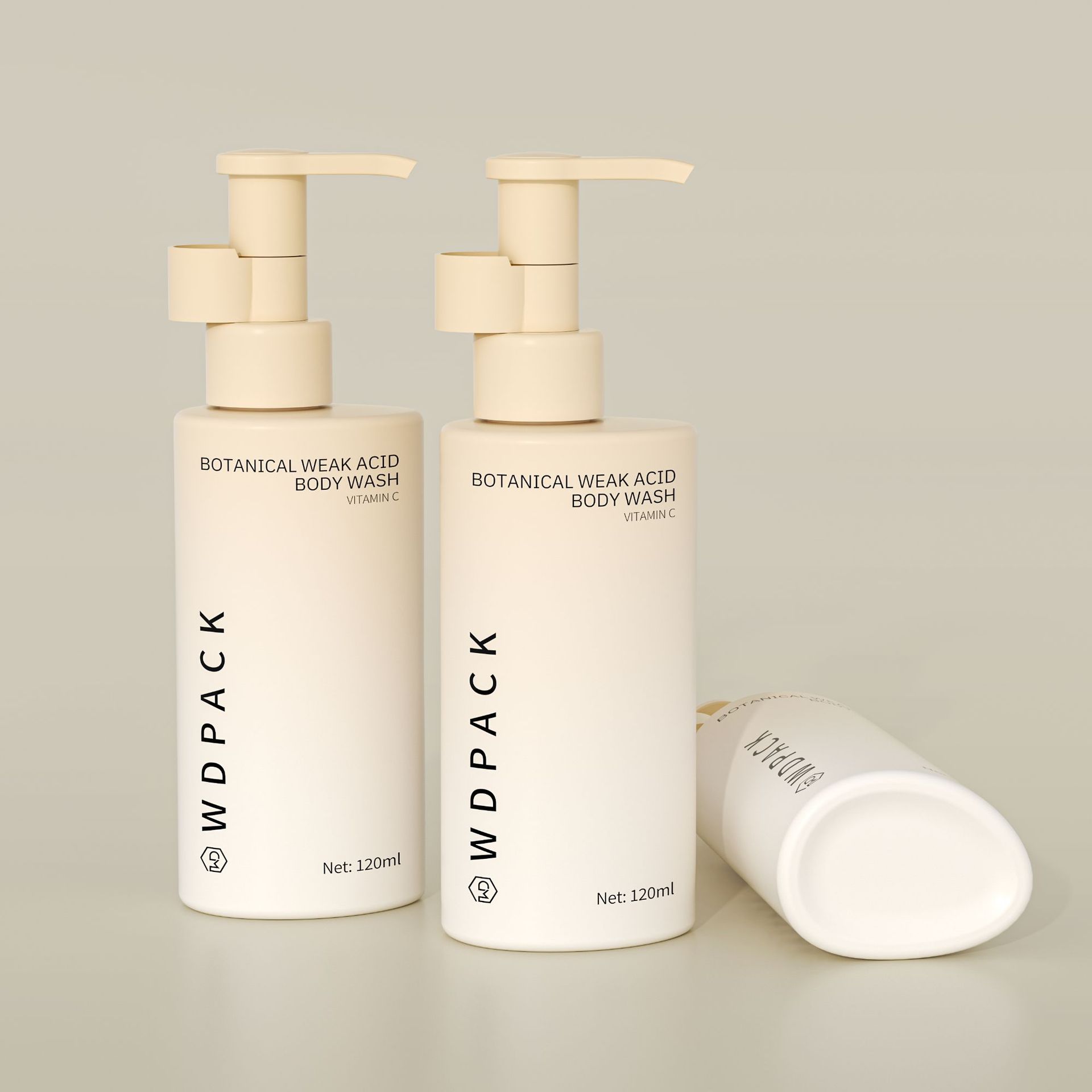 pet简约感便携带150ml沐浴露瓶按压式洗护洗发水空瓶