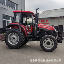 东方红LX804农用四轮拖拉机 80-90东北大桥12+12档位大马力拖拉机