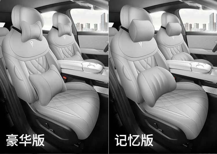 Deep Blue S07 Special Car Seat Cover, All-Season Universal Full Surround Cushion, Deep Blue S7 Leather Breathable Perforated Seat Cover