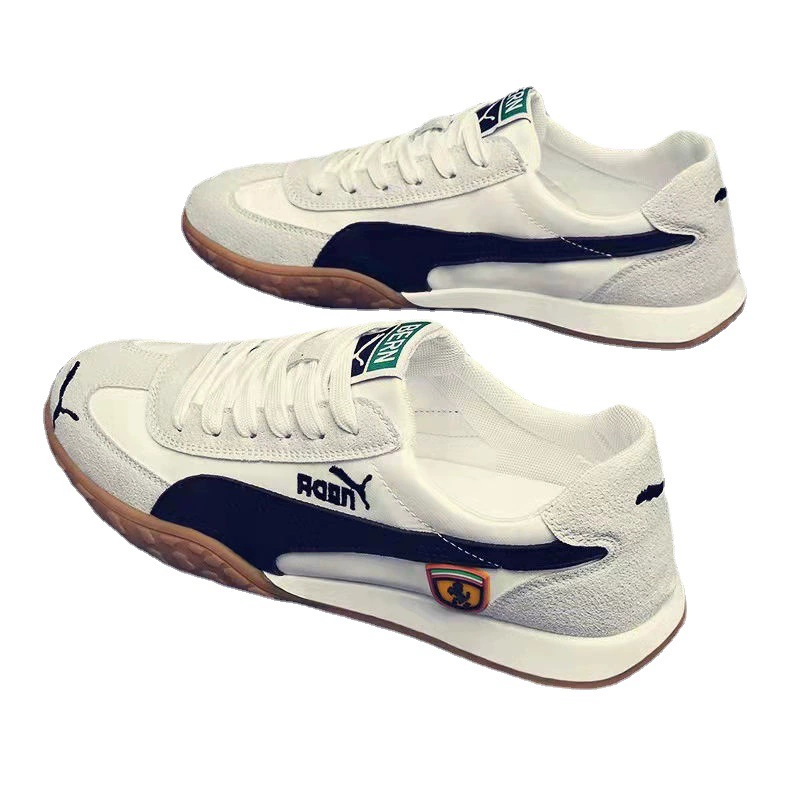 Breathable fashionable casual footwear for leisure, men's sports shoes, trend of season, Korean style, wholesale