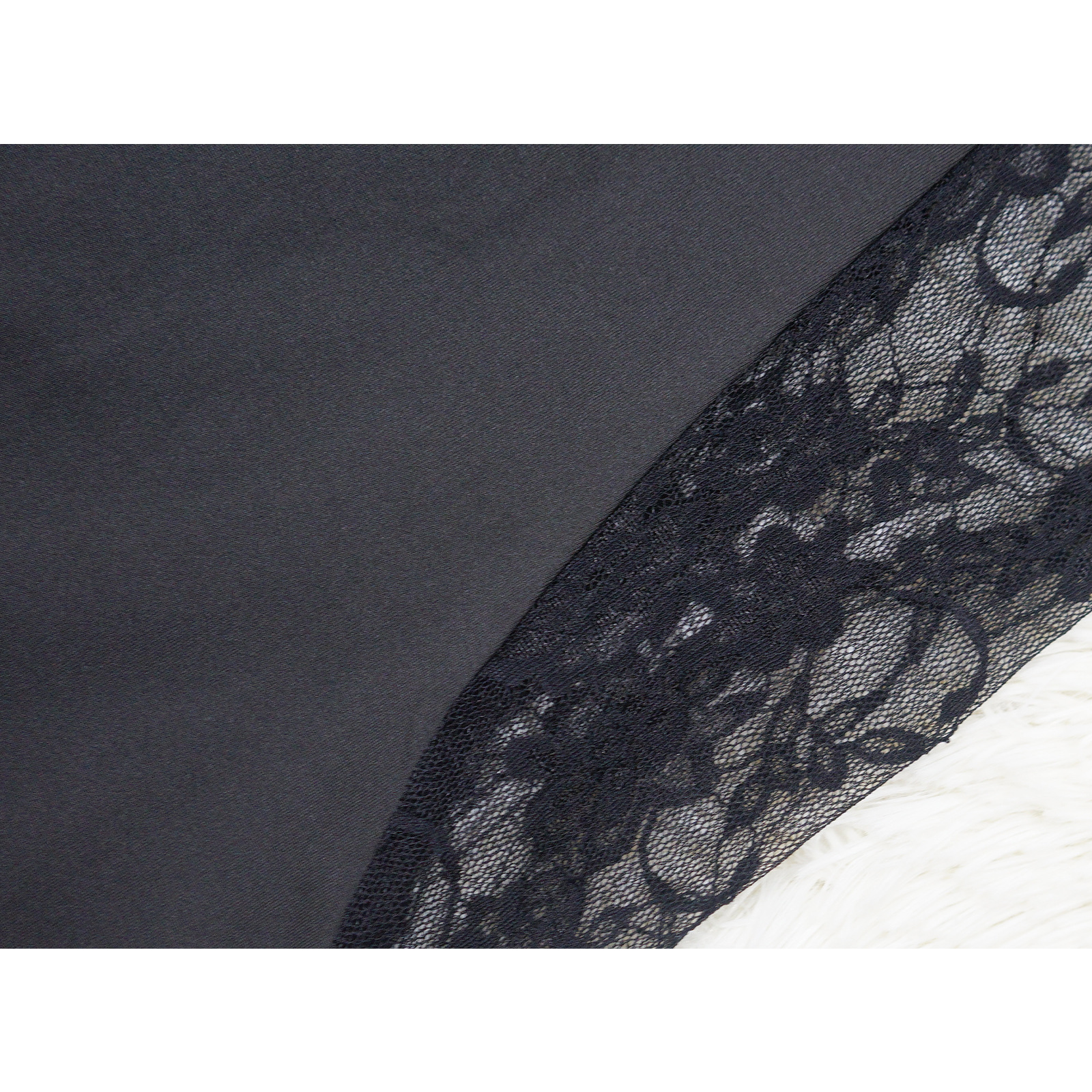 Elegant Women's Lace Splicing Evening Dress For Special Occasions_voghion.com
