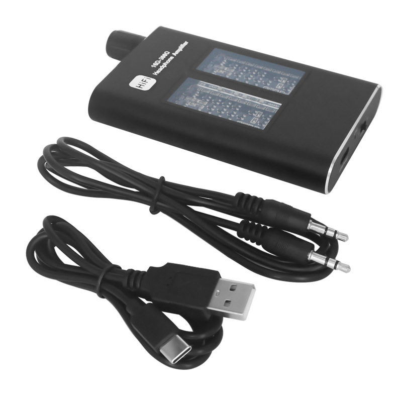 Class a Ear Amplifier with Heavy Bass, Portable Adjustable Amplifier for Mobile Phones and Portable Music Players