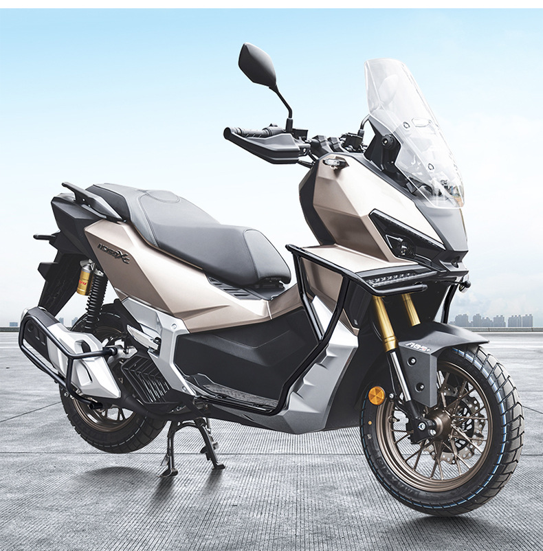 Suitable for Xin Da Zhou Honda Ns150Xc Bumper Exhaust Bar Anti-Fall Bar Water Tank Cover Exhaust Cover Modification Accessories