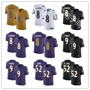 Rugby Jersey Crow Jersey 8#JACKSON9#52# Purple White Black Legendary Edition Inverted Edition