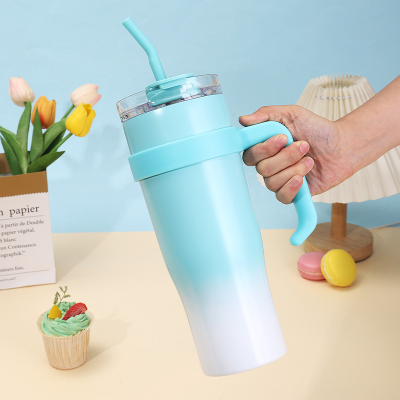 Big Mac dopamina icemaster taza 304 taza de acero inoxidable taza de paja deportiva al aire libre taza de automóvil taza