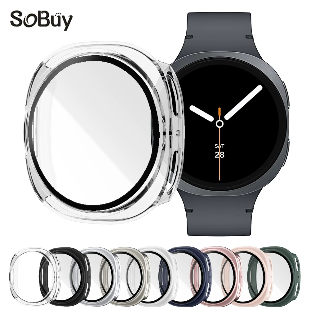 Подходит для Samsung Galaxy Watch 8, чехол для часов 40/44 мм, встроенный чехол для ПК, защитный чехол Ultra2