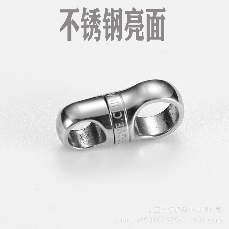 Aleación de titanio cápsula universal conjunta llavero accesorios titanio hebilla universal hecho a mano coche llavero rotación de 360 grados