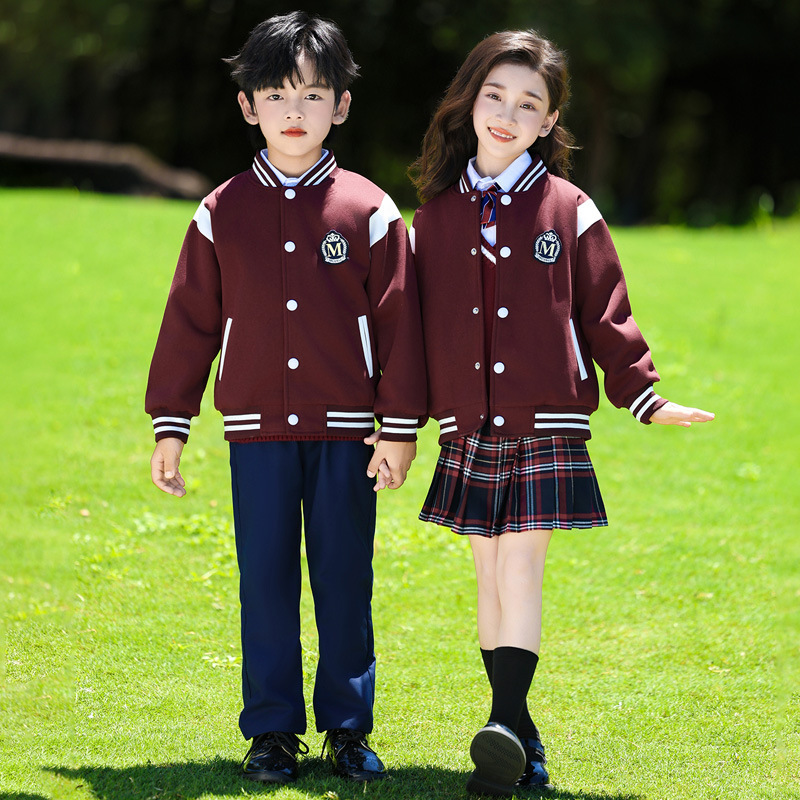 小学生校服夏季短袖幼儿园园服春秋款三件套一年级儿童运动会班服|undefined